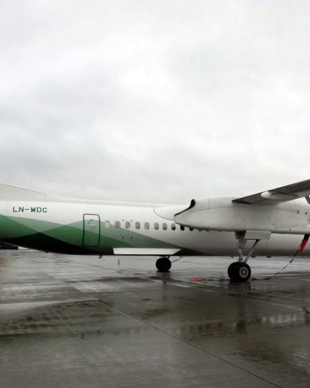 L'avion Widerøe a atterri à Bodø avec un moteur 5 L'avion Widerøe a atterri à Bodø avec un moteur - 4