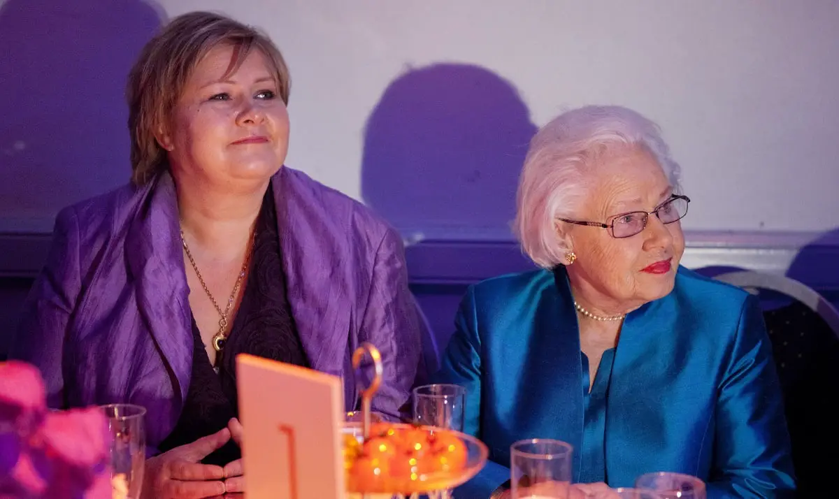 Erna Solberg a perdu sa mère 4 Erna Solberg a perdu sa mère - 3