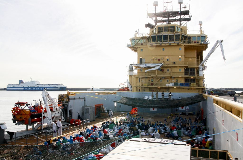 Plus de 1 000 migrants ramenés à terre par Siem Pilot 4 Plus de 1 000 migrants ramenés à terre par Siem Pilot - 3