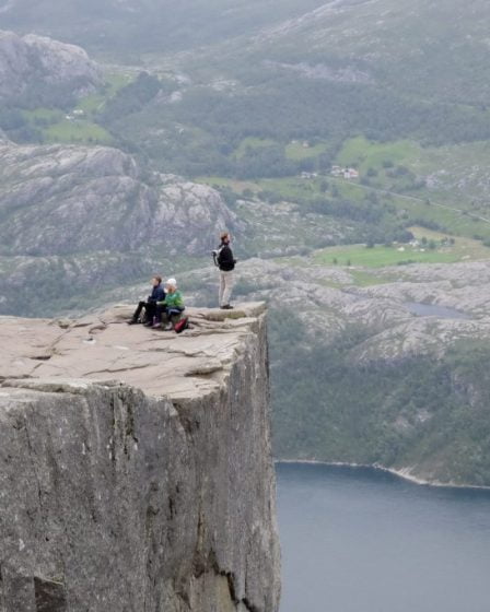 Pulpit Rock (Preikestolen) est fermé en raison des conditions météorologiques 29 Pulpit Rock (Preikestolen) est fermé en raison des conditions météorologiques - 28