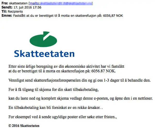 Des escrocs se faisant passer pour une agence fiscale 4 Des escrocs se faisant passer pour une agence fiscale - 3
