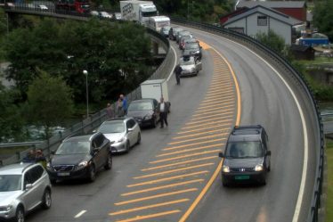 Toujours danger de glissements de terrain sur la E16 - 16