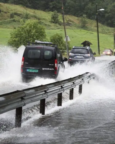 Record de précipitations sur plusieurs endroits de l'ouest de la Norvège 11 Record de précipitations sur plusieurs endroits de l'ouest de la Norvège - 10