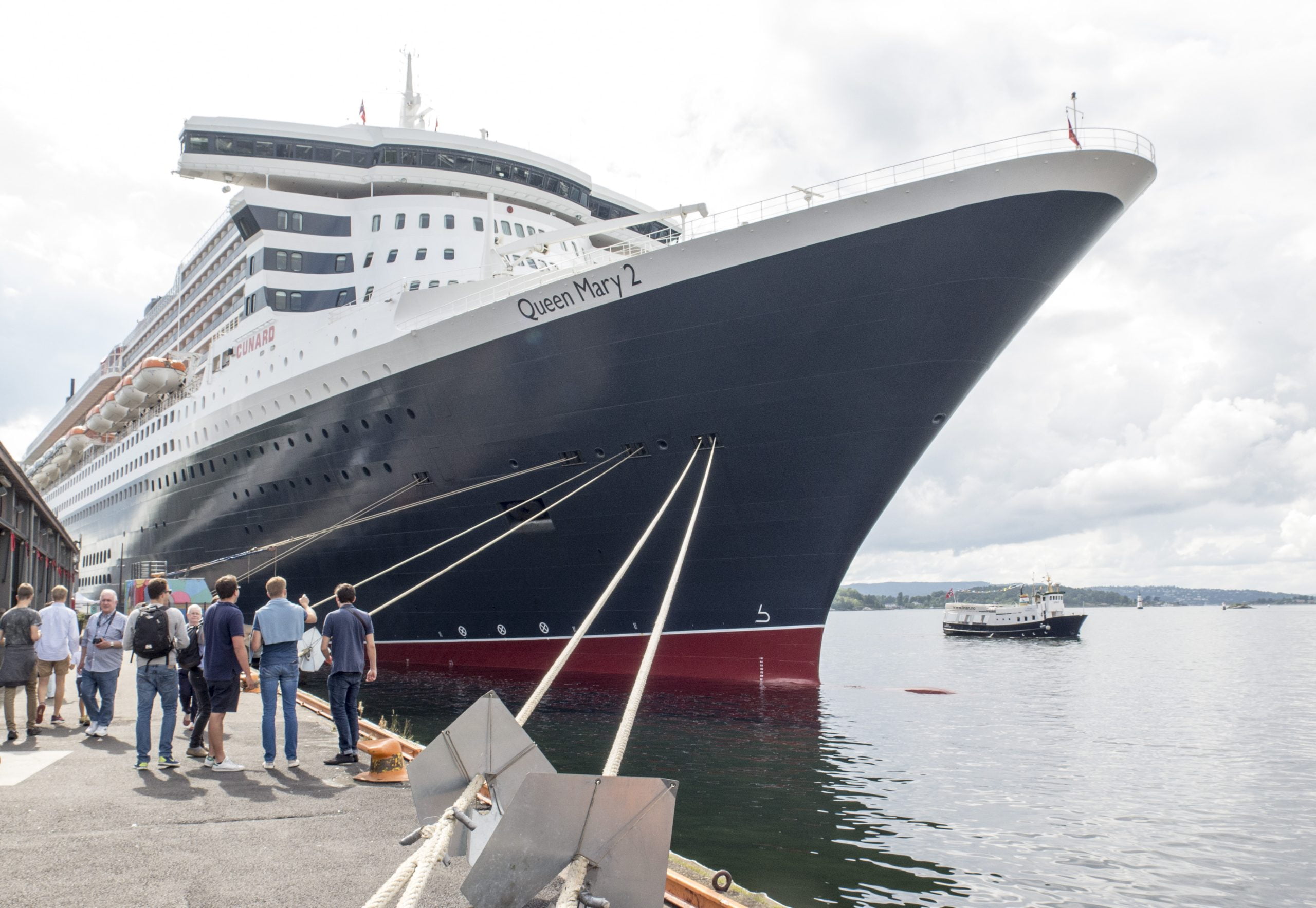 Le plus grand navire de croisière de la route transatlantique est à Oslo 4 Le plus grand navire de croisière de la route transatlantique est à Oslo - 3