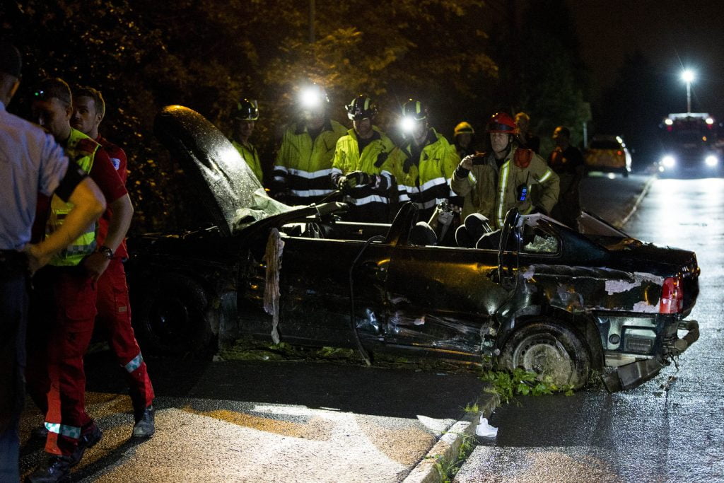 Un homme meurt dans un accident de voiture à Oslo 4 Un homme meurt dans un accident de voiture à Oslo - 3