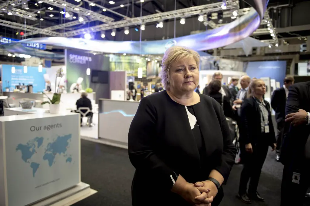 Solberg a eu une conversation téléphonique avec Theresa May 4 Solberg a eu une conversation téléphonique avec Theresa May - 3