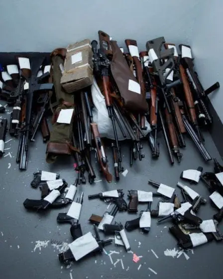Un millier d'armes saisies par la police 8 Un millier d'armes saisies par la police - 7