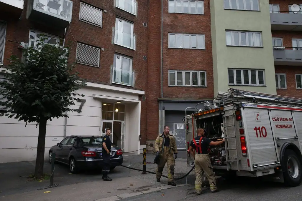 Une femme tuée en tombant d'un immeuble à Oslo 4 Une femme tuée en tombant d'un immeuble à Oslo - 3