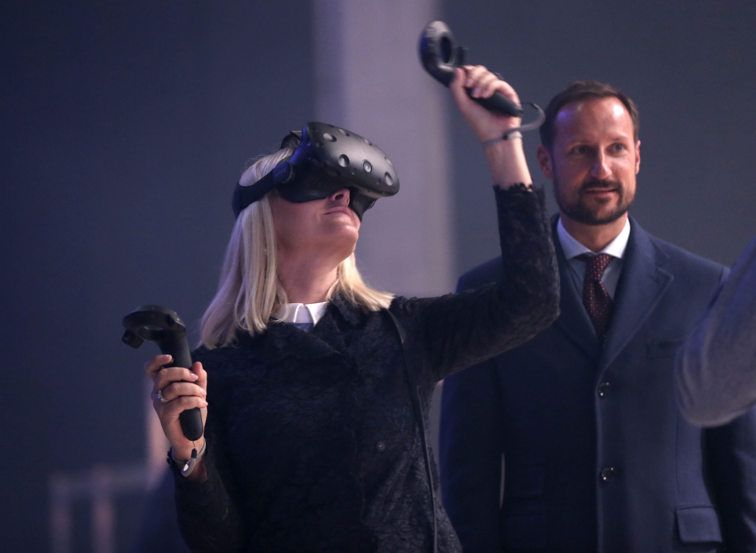 La princesse héritière a testé le verre VR sur Tjuvholmen 4 La princesse héritière a testé le verre VR sur Tjuvholmen - 3