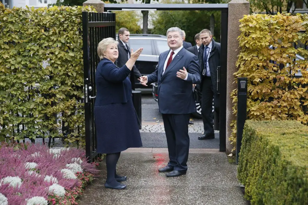 Solberg a assuré le soutien norvégien à l'Ukraine 4 Solberg a assuré le soutien norvégien à l'Ukraine - 3