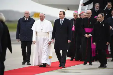 Arrivée du pape en Suède - Norway Today - 20