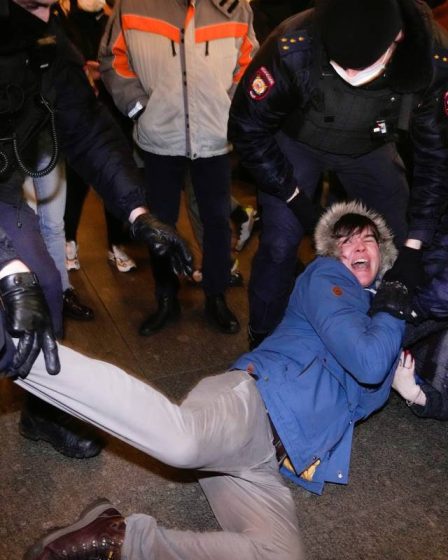 Plus de 500 personnes arrêtées lors de manifestations anti-guerre en Russie - 26