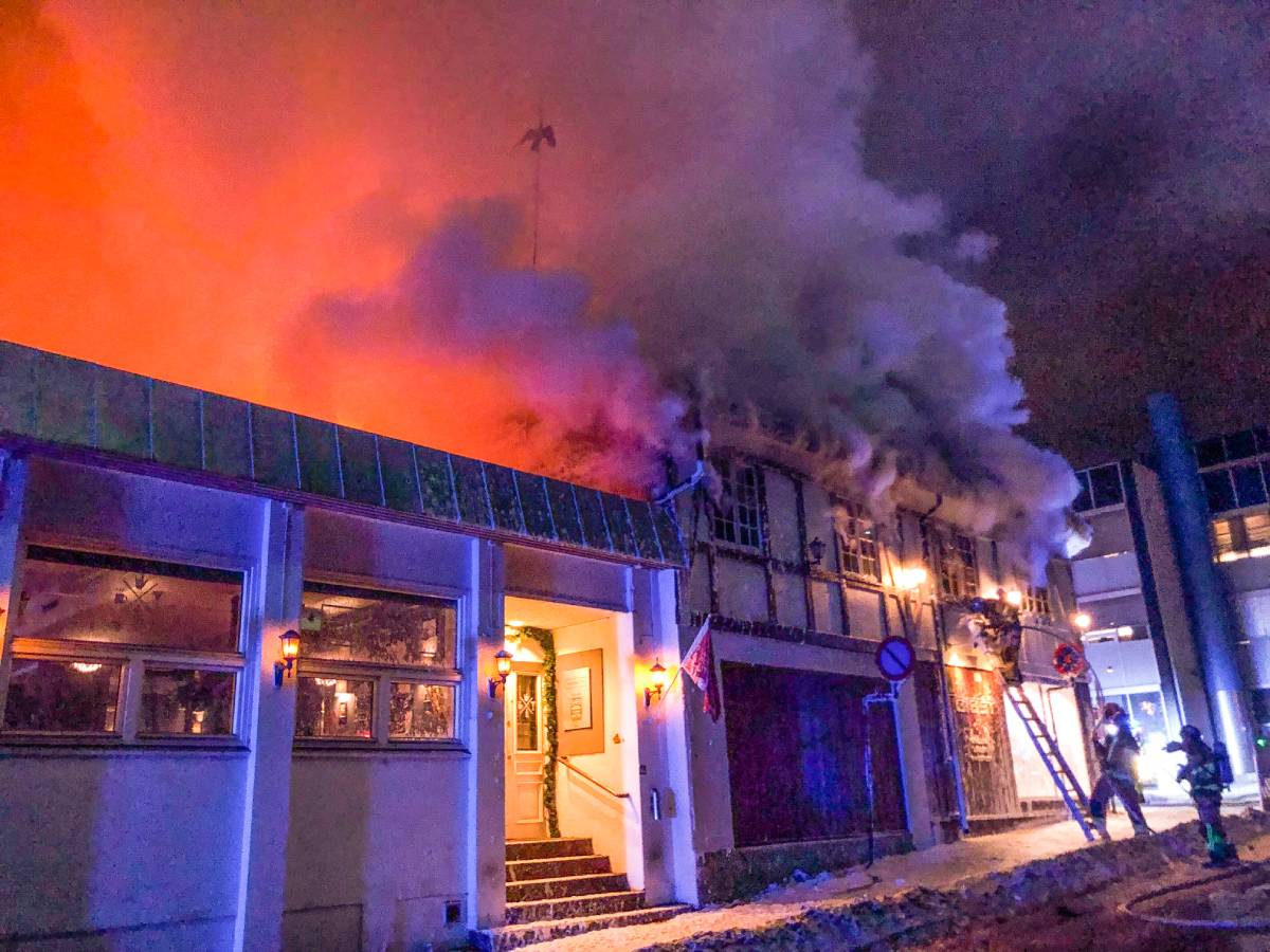 L'incendie du 26 janvier dans le centre de Hamar a été causé par un incendie criminel, selon la police 4 L'incendie du 26 janvier dans le centre de Hamar a été causé par un incendie criminel, selon la police - 3