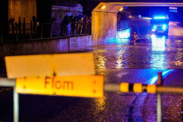 Avertissement de danger jaune pour les inondations émis pour les parties sud-est de Viken - 20