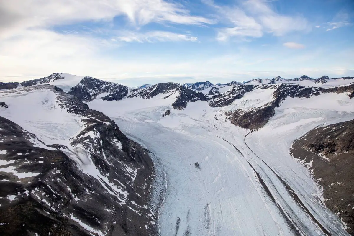 NVE : Les glaciers déclinent dans tous les comtés norvégiens 4 NVE : Les glaciers déclinent dans tous les comtés norvégiens - 3