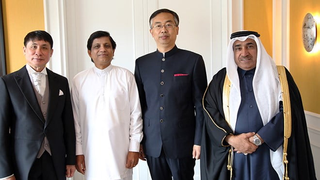 Nouveaux ambassadeurs du Sri Lanka, de la Chine, du Laos et du Qatar 4 Nouveaux ambassadeurs du Sri Lanka, de la Chine, du Laos et du Qatar - 3