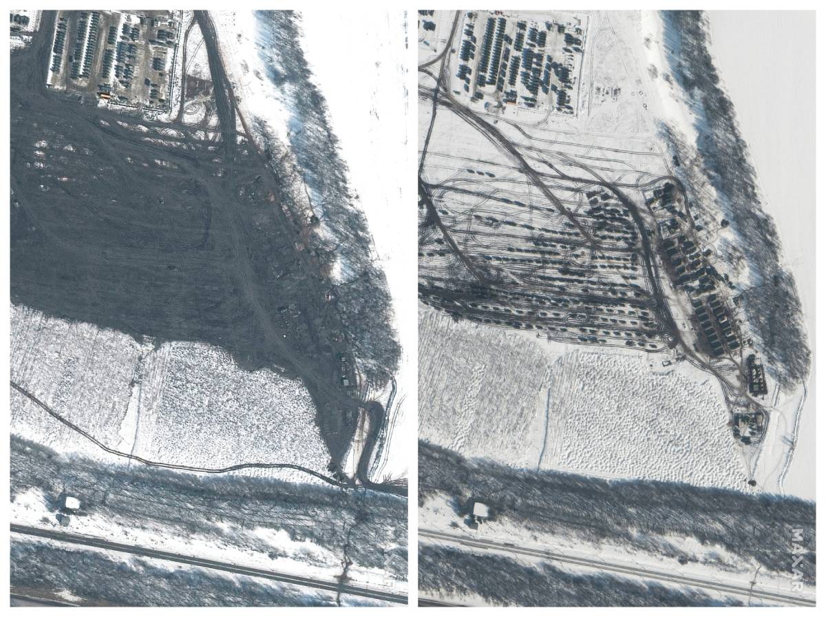 PHOTO : Des images satellites montrent une nouvelle activité militaire russe 4 PHOTO : Des images satellites montrent une nouvelle activité militaire russe - 3