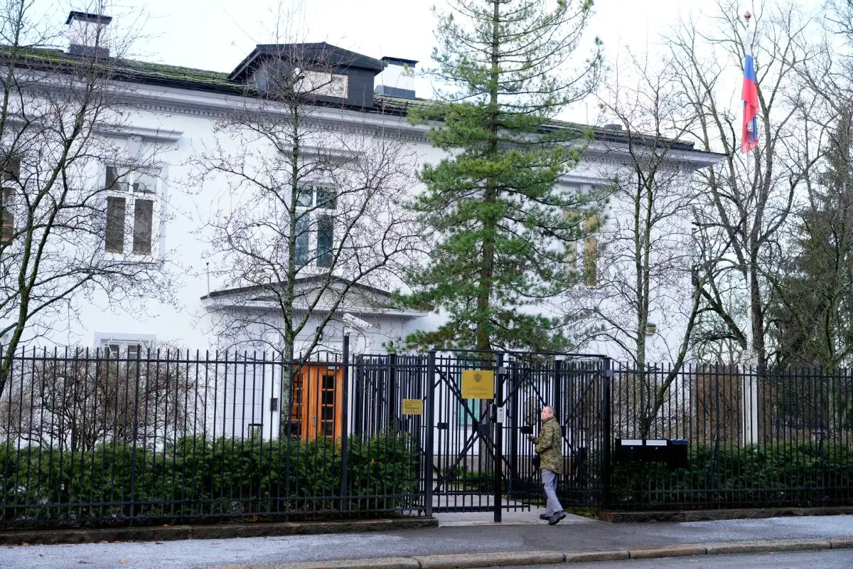 Manifestation prévue devant l'ambassade de Russie à Oslo - 3