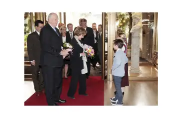 Le roi et la reine sont arrivés à Rome - 23