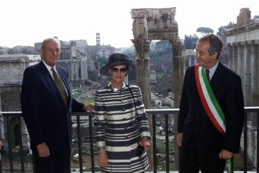Le roi et la reine en visite d'État en Italie au printemps - 16