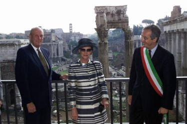 Le roi et la reine en visite d'État en Italie au printemps - 6