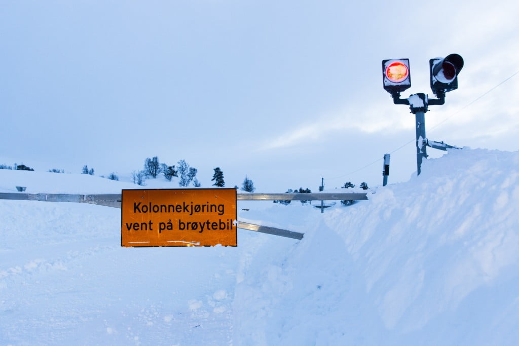 Dix heures de file d'attente pour traverser Haukelifjell 4 Dix heures de file d'attente pour traverser Haukelifjell - 3