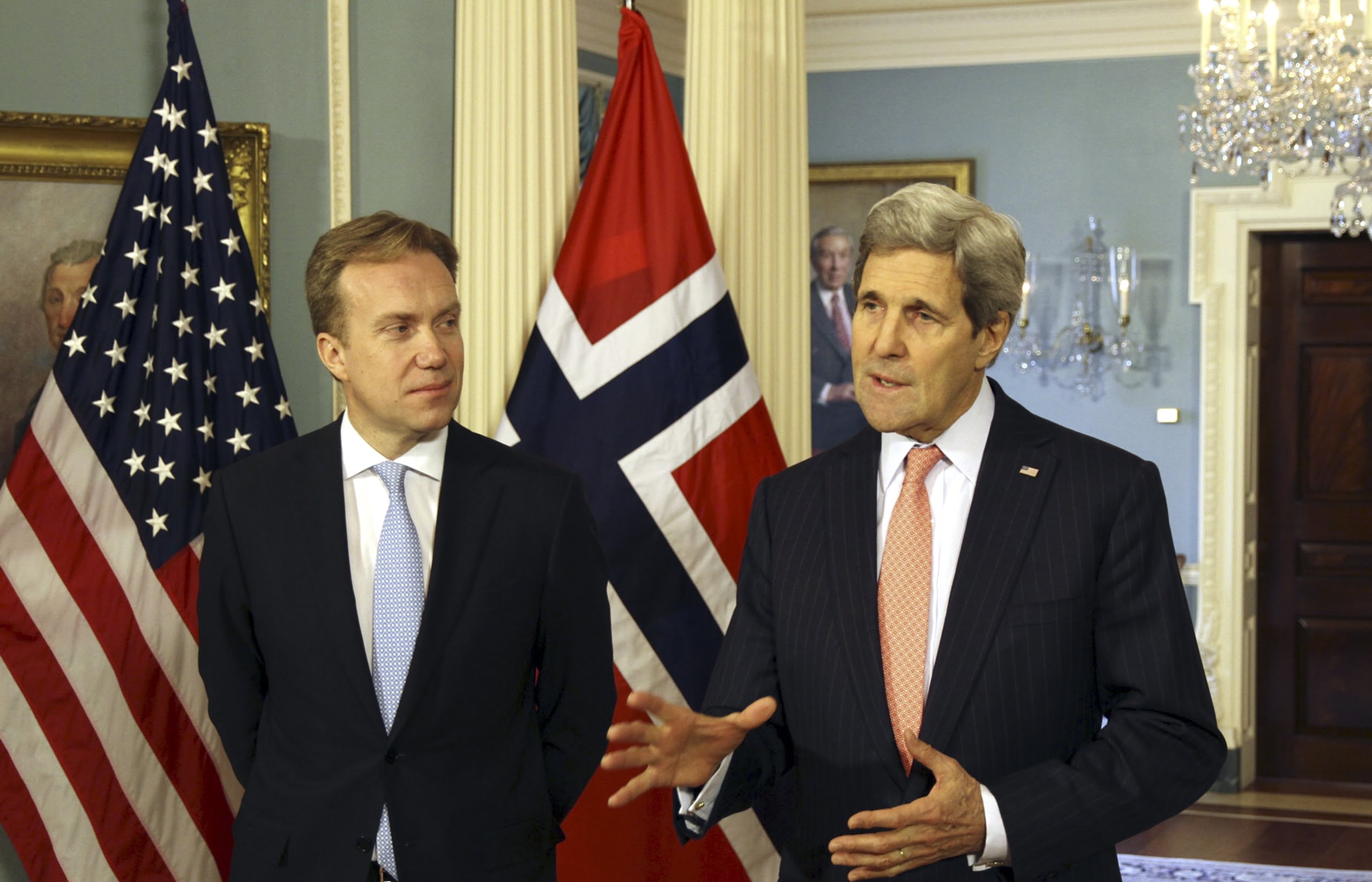 Visite du secrétaire d'État américain en Norvège 4 Visite du secrétaire d'État américain en Norvège - 3