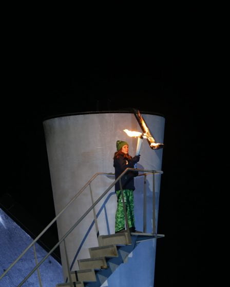 La princesse Ingrid Alexandra a allumé le feu olympique 20 La princesse Ingrid Alexandra a allumé le feu olympique - 19