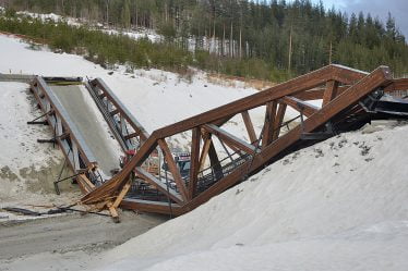 Le pont sur la nouvelle E6 à Gudbrandsdalen s'est effondré - 31