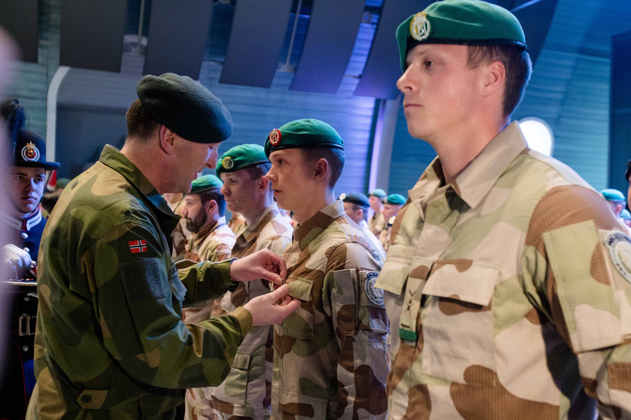 Des soldats irakiens récompensés d'une médaille à leur retour en Norvège - 3