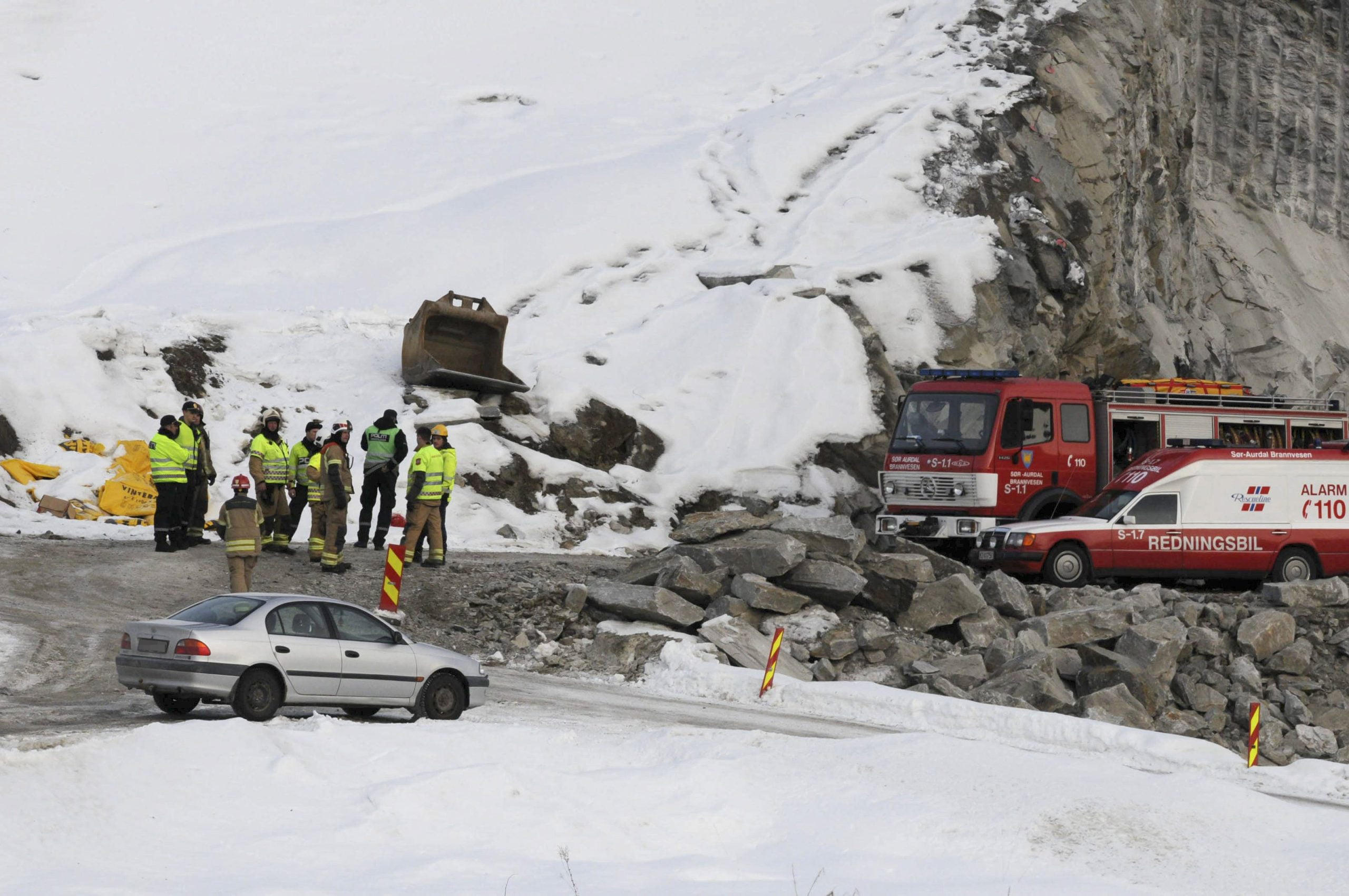 Un opérateur de pelle est décédé dans un accident de démolition à Valdres 4 Un opérateur de pelle est décédé dans un accident de démolition à Valdres - 3