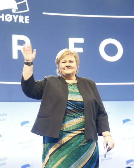 Erna Solberg réélue sous un tonnerre d'applaudissements 14 Erna Solberg réélue sous un tonnerre d'applaudissements - 13