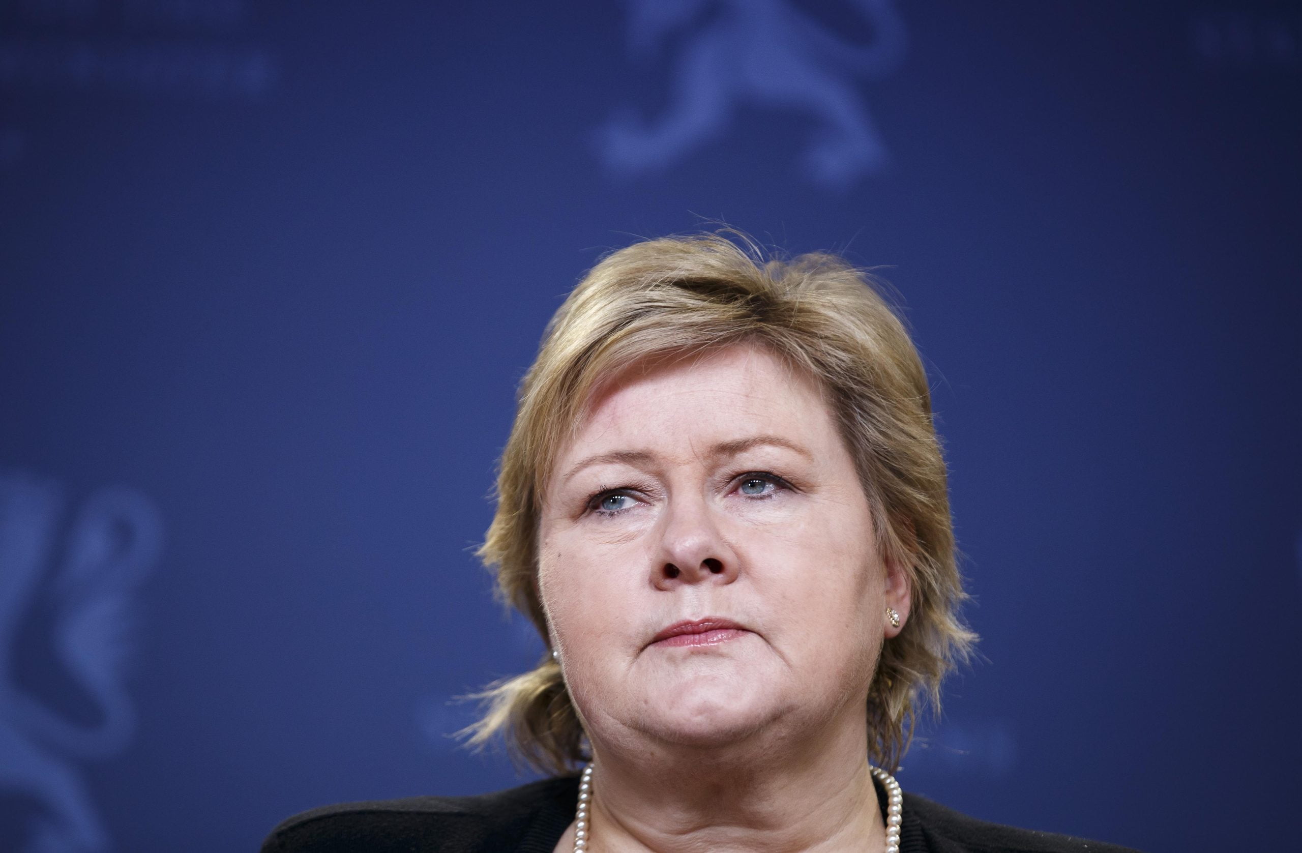 Erna Solberg: - C'est un triste jour 4 Erna Solberg: - C'est un triste jour - 3