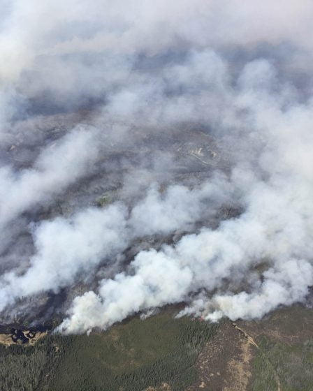 Un incendie de forêt cause d'importants dégâts en Alberta 20 Un incendie de forêt cause d'importants dégâts en Alberta - 19