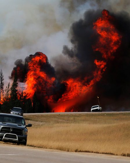 Le feu canadien a grossi deux fois plus en une journée 19 Le feu canadien a grossi deux fois plus en une journée - 18