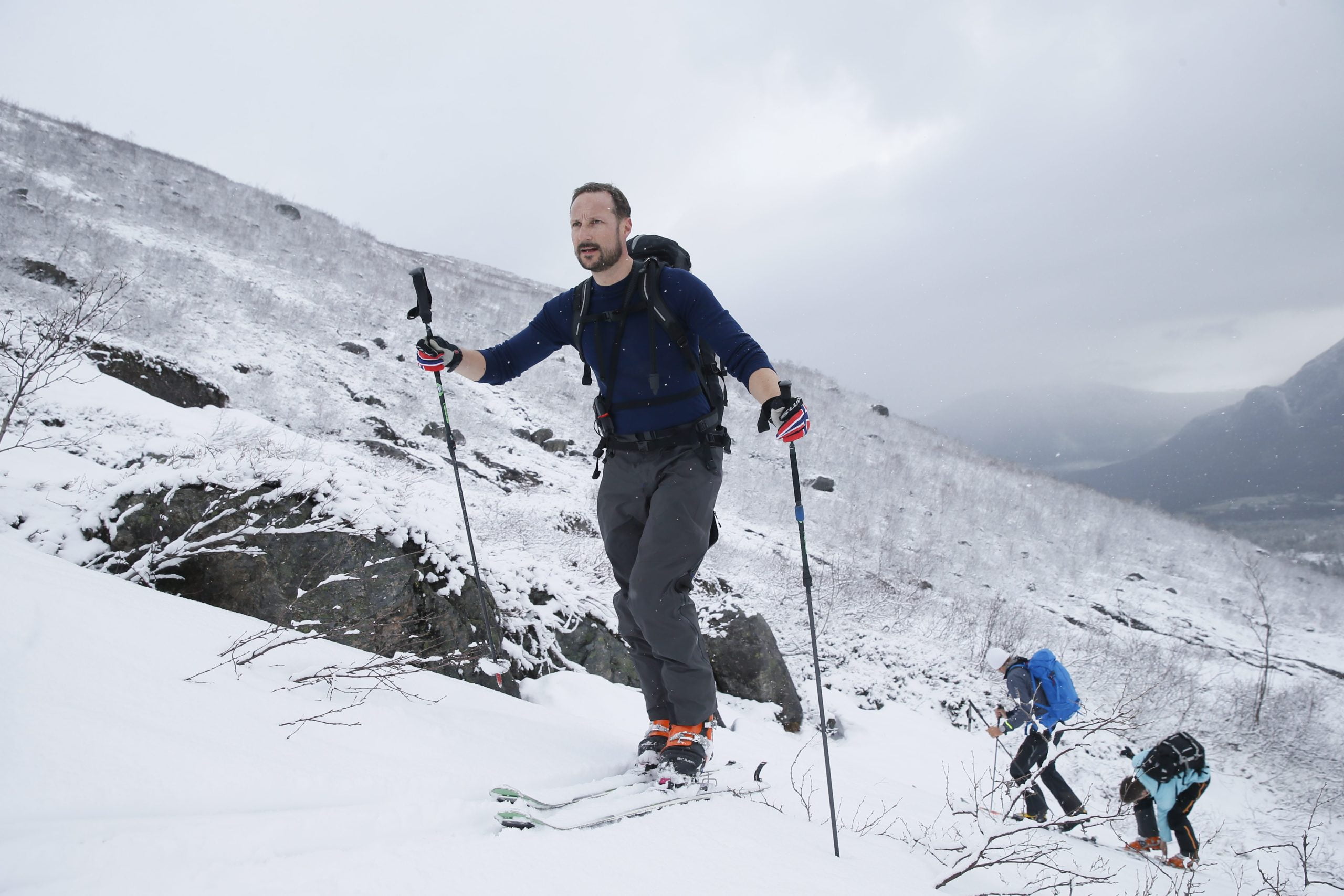 Le prince héritier Haakon en voyage de ski 4 Le prince héritier Haakon en voyage de ski - 3
