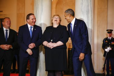 Le Premier ministre Solberg fait rire le président Obama pendant le sommet - 18