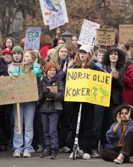 La grève pour le climat a de nouveau eu lieu pour la première fois depuis la réouverture de la société norvégienne - 19