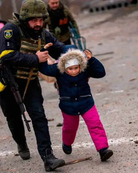 UNICEF : la moitié des enfants ukrainiens sont en fuite à cause de la guerre 2 UNICEF : la moitié des enfants ukrainiens sont en fuite à cause de la guerre - 1