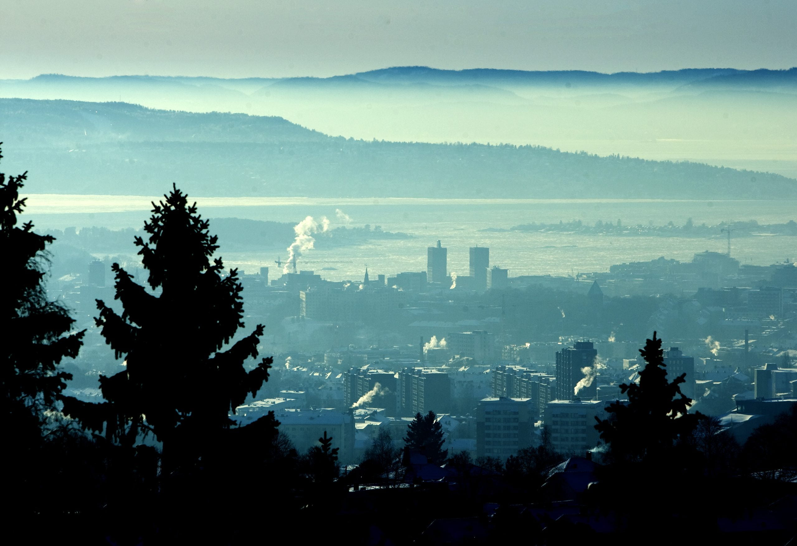 Forte pollution de l'air à Oslo et dans la région d'Oslo 4 Forte pollution de l'air à Oslo et dans la région d'Oslo - 3