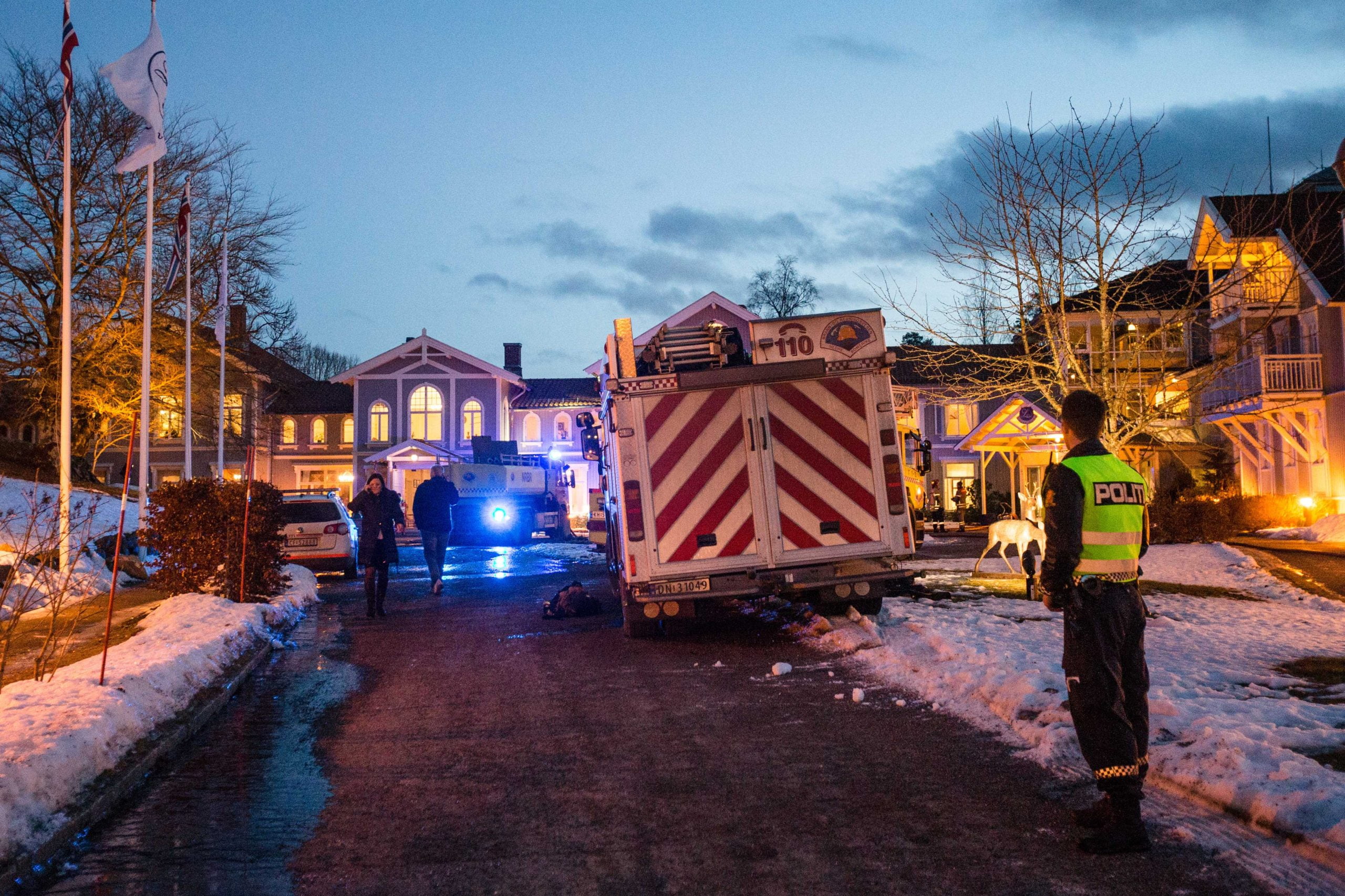 L'incendie de Losby Manor est éteint 4 L'incendie de Losby Manor est éteint - 3
