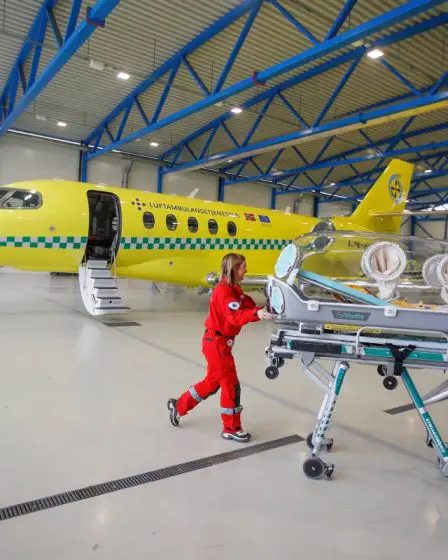 PHOTO : un avion-ambulance norvégien va chercher des patients en Ukraine - 14