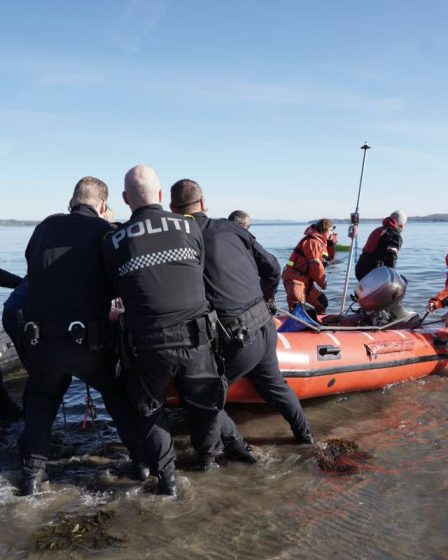 Une manifestation contre le pétrole à Åsgårdstrand arrêtée par la police - 13