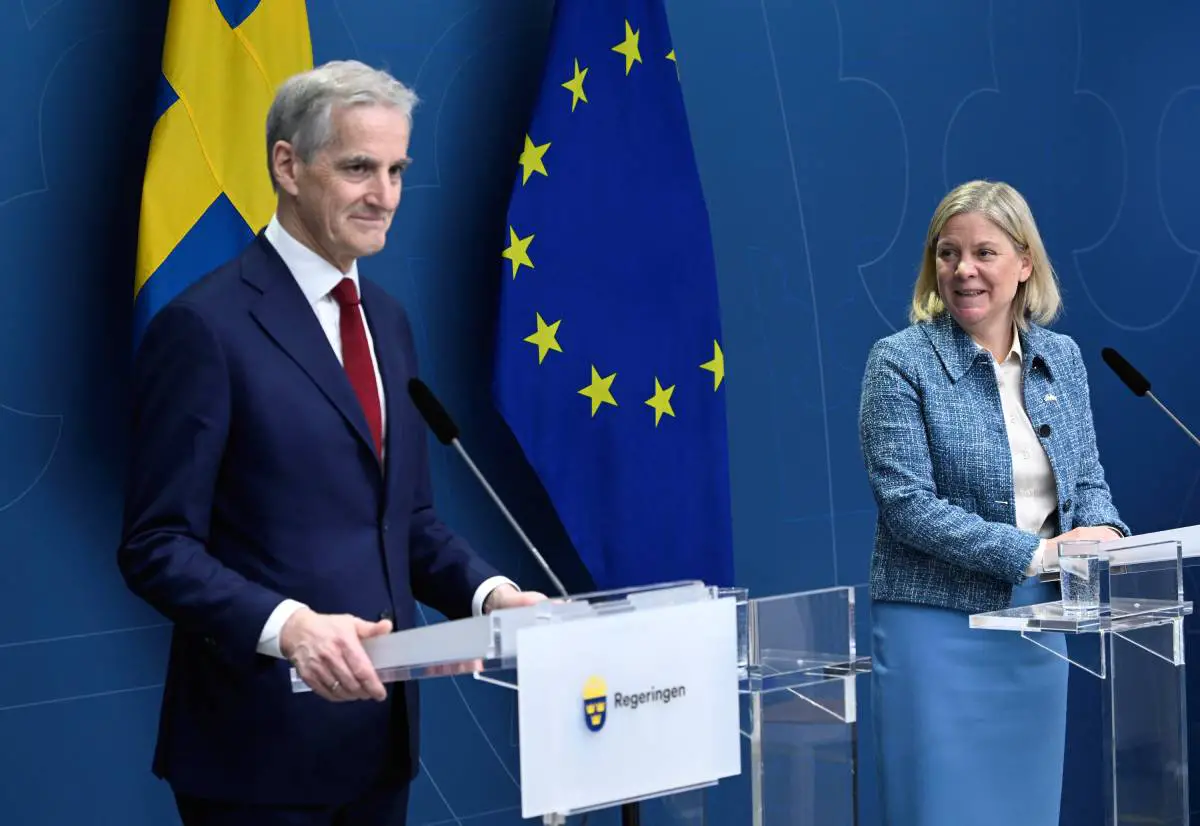 Støre : Nous sommes en contact étroit avec la Suède et la Finlande concernant une éventuelle adhésion à l'OTAN - 3
