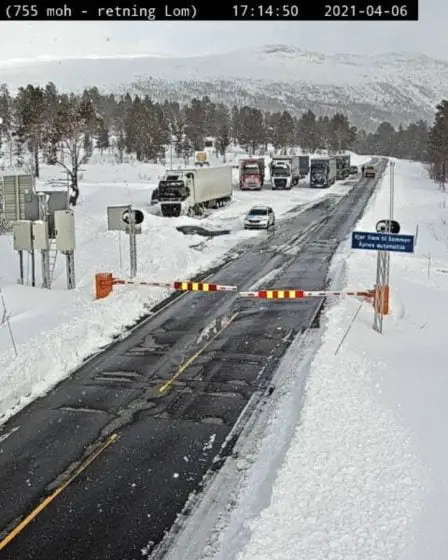 Seuls deux cols de montagne complètement ouverts à la circulation entre l'est et l'ouest de la Norvège - 13
