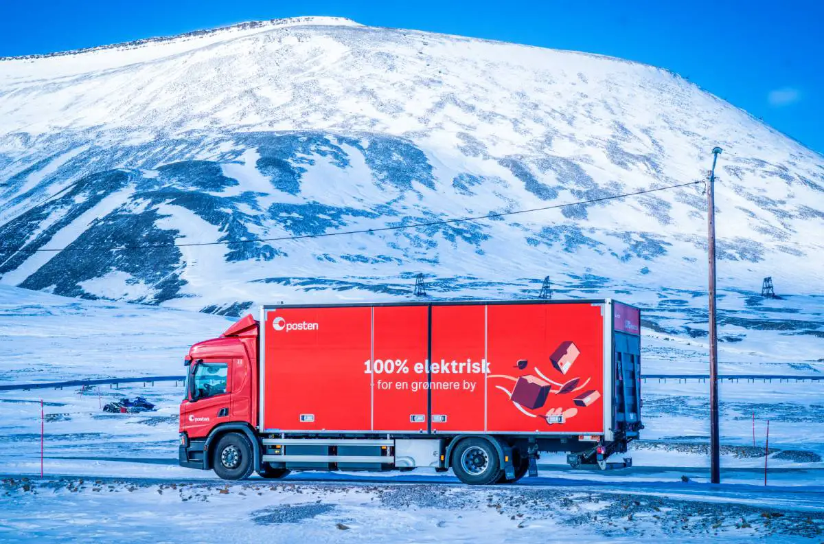 Norwegian Post passera au Svalbard entièrement électrique - 3