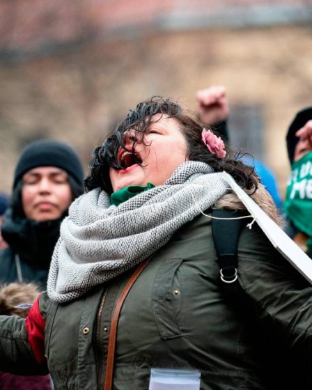 La division du mouvement des femmes voit deux cortèges pour la Journée internationale de la femme à Oslo 14 La division du mouvement des femmes voit deux cortèges pour la Journée internationale de la femme à Oslo - 13