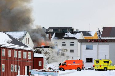 PHOTO : Incendie d'une maison à Vardø, évacuation en cours - 20