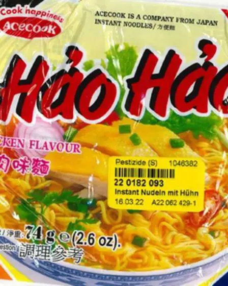 Les nouilles instantanées à saveur de poulet Hao Hao retirées du marché norvégien 2 Les nouilles instantanées à saveur de poulet Hao Hao retirées du marché norvégien - 1