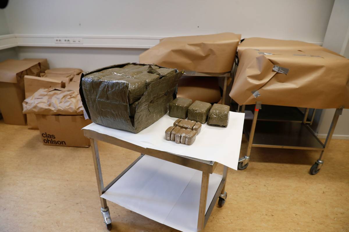 Deux hommes pris avec 20 kilos de cannabis à Larvik 4 Deux hommes pris avec 20 kilos de cannabis à Larvik - 3